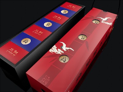 在山東做茶葉禮盒定制，淺談高級黑的應(yīng)用一
